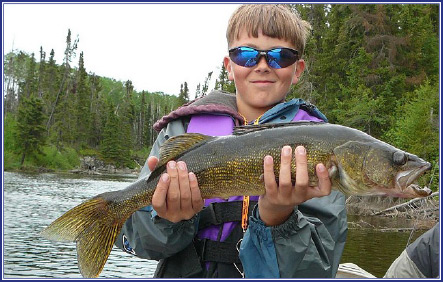fly-in only access to trophy walleye and trophy northern pike fishing